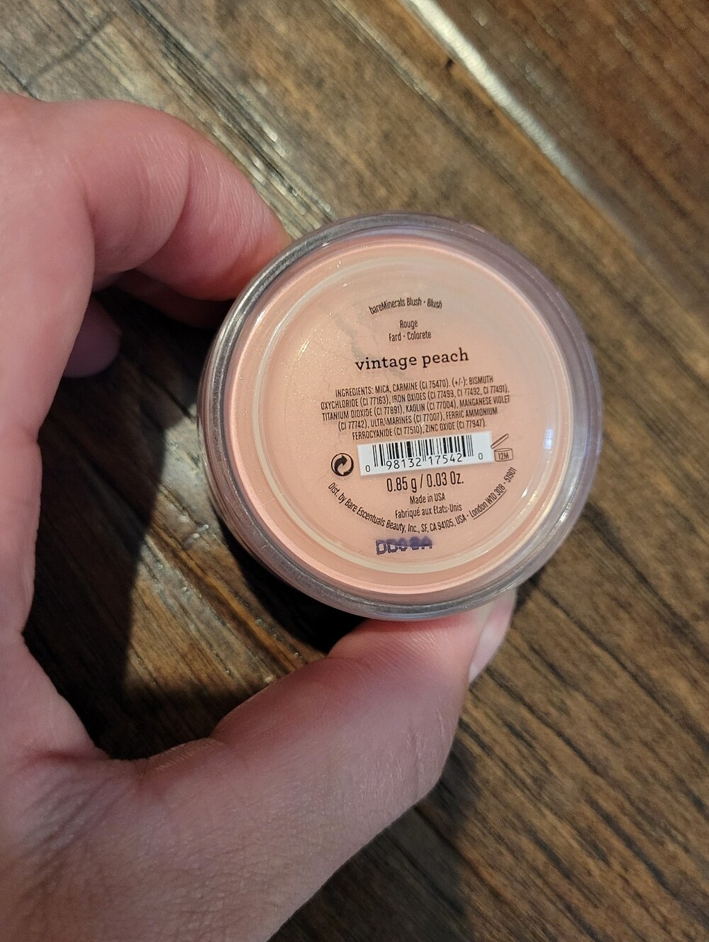 bareMinerals - VINTAGE PEACH BLUSH